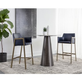Sunpan Bernadette Barstool - Bravo Admiral - Lifestyle