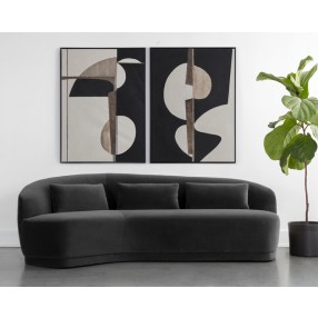 Sunpan Soraya Sofa - Shadow Grey