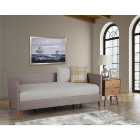 Alpine Furniture Britney Day Bed in Dark Grey - Lifestyle