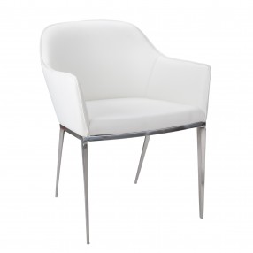 SUNPAN Stanis Dining Armchair - White