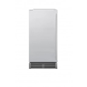 Summerset Grills 15 UL Outdoor Rated Ice Maker w/Stainless Door - 50 lb. Capacity - Front