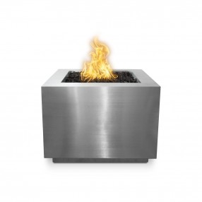 The Outdoor Plus Forma 60" Fire Pit - Stainless Steel