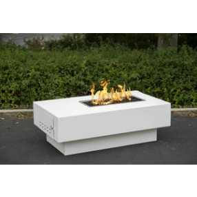 The Outdoor Plus San Juan Fire Pit 60" - Stainless Steel 
