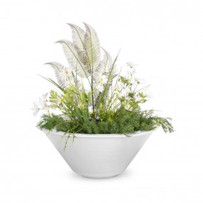 The Outdoor Plus Cazo Powder Coated Planter Bowl