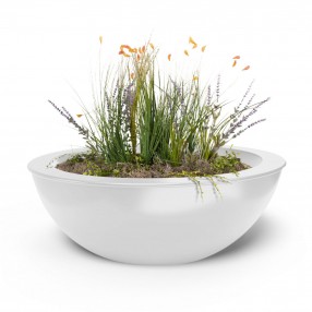 The Outdoor Plus Sedona Powder Coated Planter Bowl
