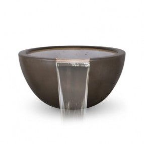 The Outdoor Plus Luna GFRC Water Bowl 