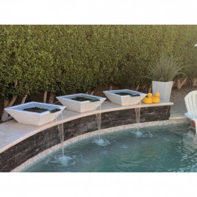 The Outdoor Plus Maya GFRC Water Bowl