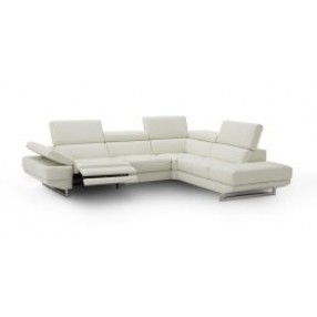 J&M Furniture Annalaise Recliner Leather Sectional 