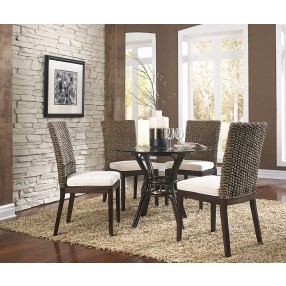 Panama Jack Sunroom Sanibel 6-Piece Dining Set with Cushions