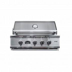 Sole Gourmet 30" Deluxe Grill Rotisserie Built In Gas LED Lights