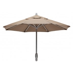 Telescope Casual Value Market Umbrella-7 1/2' Market Umbrella with Powdercoated Aluminum Frame and Push Button Tilt