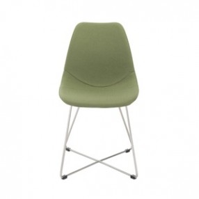 EuroStyle Anahita Side Chair - (Set of 4) Saffron or Green