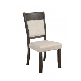 Alpine Furniture Brayden Set of 2 Side Chairs - Front Side Angle