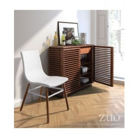 Zuo Modern Linea Tall Console Walnut