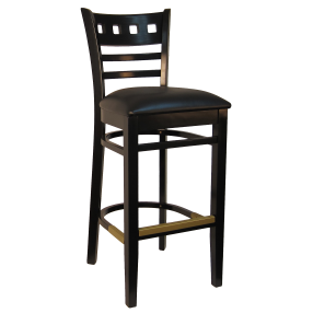 H&D Seating Masquerade Series Wood Barstool