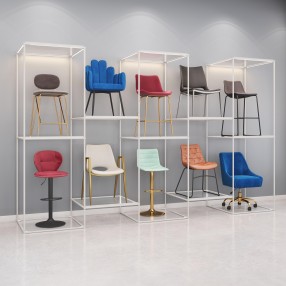 Zuo Chair Display Light Gray-Lifestyle 1