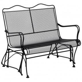 Woodard Tucson High-Back Gliding Love Seat