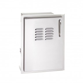 American Outdoor Grill Single Access Door with Tank Tray & Louvers