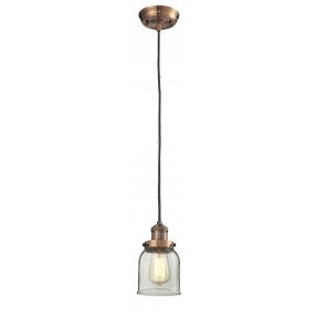 Glass Pendant With 10 Feet Cord (G51-G54) - Clear Glass