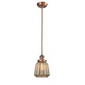 MERCURY FLUTED GLASS