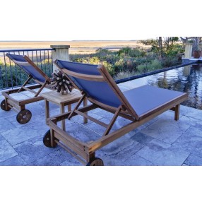 Royal Teak Collection Sundaze Teak Lounges - Lifestyle