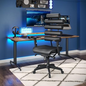 Zuo Modern Unico Office Chair in Black - Lifestyle