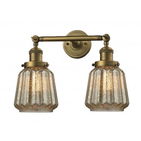 MERCURY FLUTED GLASS