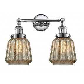 MERCURY FLUTED GLASS