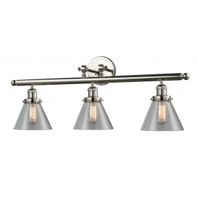 CLEAR CONE GLASS SHADES