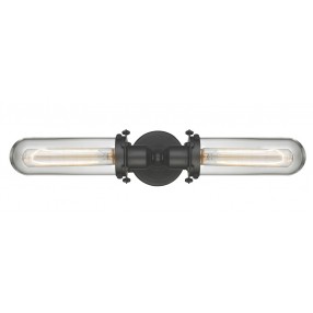 Oiled Rubbed Bronze - Clear Glass