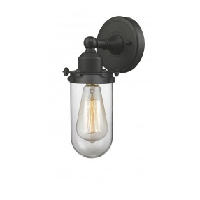 Oiled Rubbed Bronze - Clear Glass