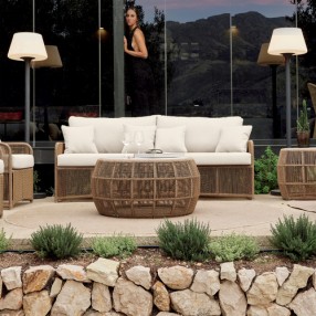 Skyline Design Calixto Sofa with Sunbrella Cushion Set