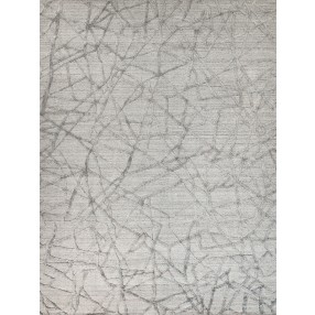 Exquisite Rugs Windsor Handmade Hand Loomed New Zealand Wool and Bamboo Silk Rug 6'X9'