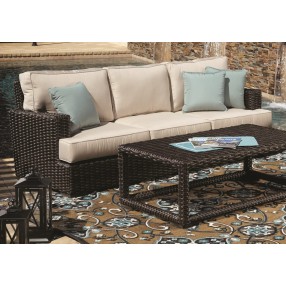 Sunset West Cardiff Coffee Table - Lifestyle
