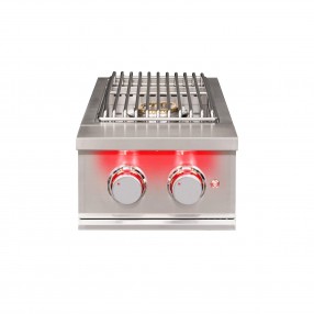 TrueFlame 30" Griddle Grill - Lid Off
