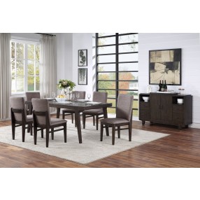 Alpine Furniture Olejo Side Chairs - Set of Two - Lifestyle