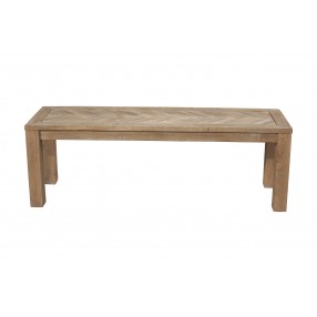Alpine Furniture Aiden Bench - Front
