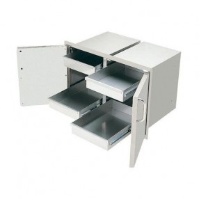 Fire Magic Select Double Access Doors w/ Double Drawers