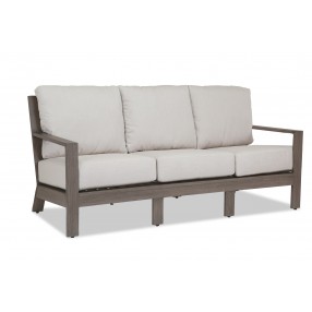 Laguna Sofa in Canvas Flax, No Welt - Front Side Angle