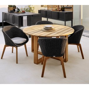 Cane-Line Endless Table, Dia. 51.2"