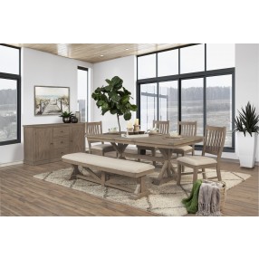 Alpine Furniture Arlo Bench - Lifestyle