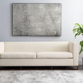 Sunpan Penley Sofa - Zenith Alabaster - Lifestyle