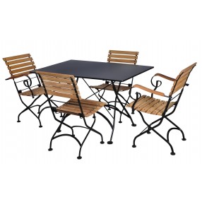French Café Bistro Dining Set - 5 Pieces
