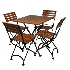 French Café Bistro Dining Set - 5 Pieces