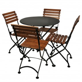 French Café Bistro Dining Set - 3 Pieces