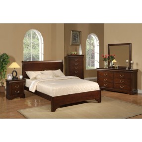Alpine Furniture West Haven Mirror, Cappuccino - Lifestyle
