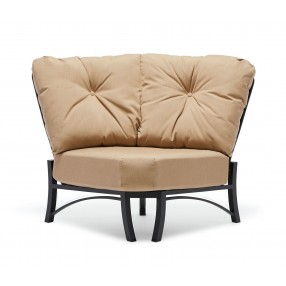 Woodard Cortland Curved Sectional Unit - Angled