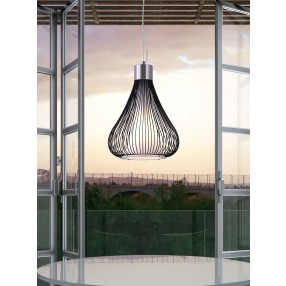 Zuo Modern Interstellar Ceiling Lamp Black - Lifestyle