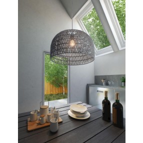 Zuo Modern Paradise Ceiling Lamp Gray - Lifestyle