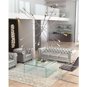 Zuo Modern Belief Ceiling Lamp Chrome - Lifestyle